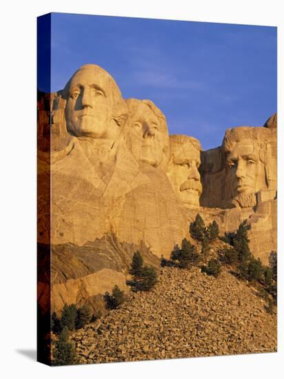 Mount Rushmore, South Dakota, USA-Walter Bibikow-Stretched Canvas