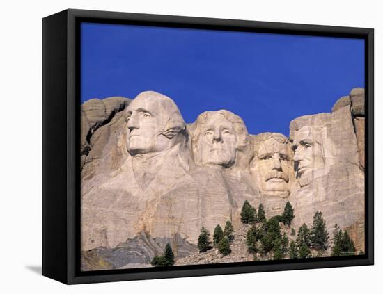 Mount Rushmore, South Dakota, USA-Walter Bibikow-Framed Stretched Canvas