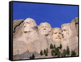 Mount Rushmore, South Dakota, USA-Walter Bibikow-Framed Stretched Canvas