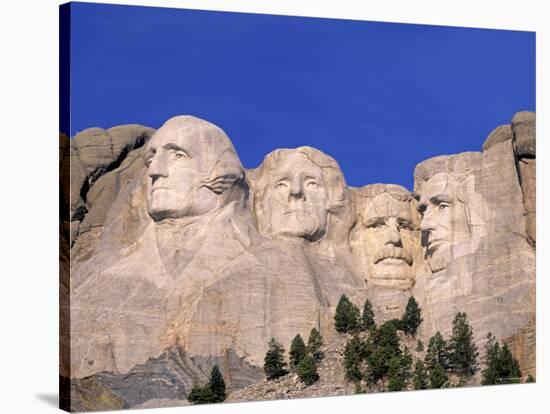 Mount Rushmore, South Dakota, USA-Walter Bibikow-Stretched Canvas