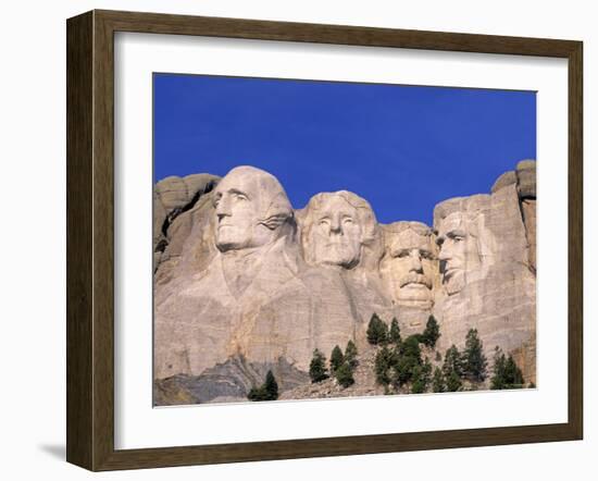 Mount Rushmore, South Dakota, USA-Walter Bibikow-Framed Photographic Print