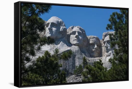 Mount Rushmore, South Dakota, Usa-Michael Runkel-Framed Stretched Canvas