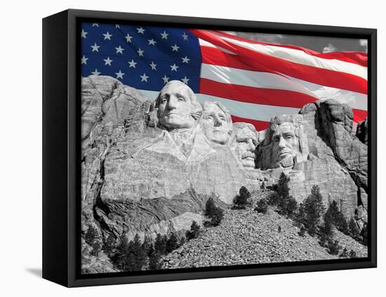 Mount Rushmore-Philippe Sainte-Laudy-Framed Stretched Canvas