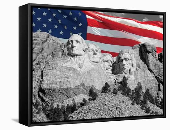 Mount Rushmore-Philippe Sainte-Laudy-Framed Stretched Canvas