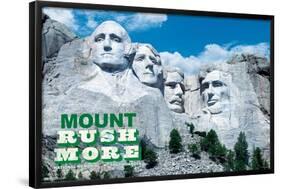 Mount Rushmore-Trends International-Framed Poster