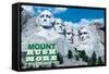 Mount Rushmore-Trends International-Framed Stretched Canvas