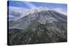 Mount Saint Helens Erupting-Brad Zuckoff-Stretched Canvas
