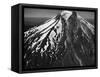 Mount Saint Helens with Glacier-null-Framed Stretched Canvas