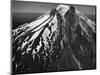 Mount Saint Helens with Glacier-null-Mounted Photographic Print