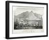 Mount Saint Nicholas at Ischia-null-Framed Giclee Print