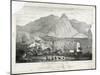 Mount Saint Nicholas at Ischia-null-Mounted Giclee Print