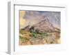 Mount Sainte-Victoire, 1897-1898-Paul Cézanne-Framed Giclee Print