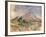 Mount Sainte-Victoire, 1897-1898-Paul Cézanne-Framed Giclee Print