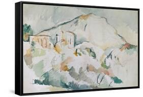 Mount Sainte-Victoire-Paul Cézanne-Framed Stretched Canvas