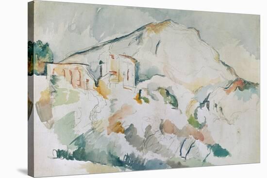 Mount Sainte-Victoire-Paul Cézanne-Stretched Canvas