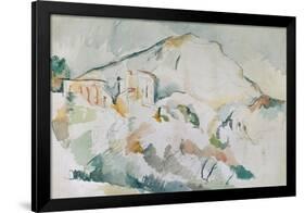 Mount Sainte-Victoire-Paul Cézanne-Framed Giclee Print