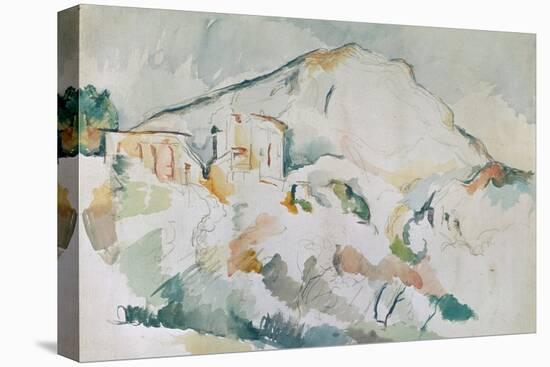Mount Sainte-Victoire-Paul Cézanne-Stretched Canvas