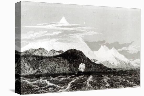 Mount Sarmiento, Engraved by Thomas Landseer-Conrad Martens-Stretched Canvas