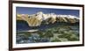 Mount Sefton, Hooker River, Mount Cook National Park, Canterbury, South Island, New Zealand-Rainer Mirau-Framed Photographic Print