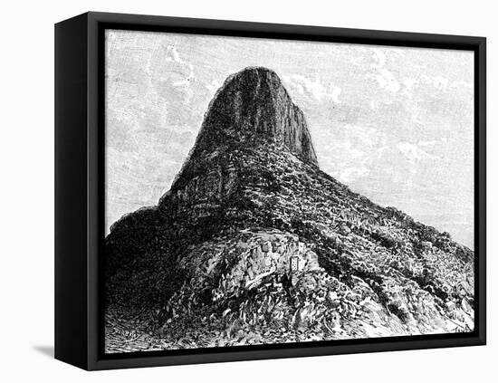 Mount Selkirk, Juan Fernandez Islands, 1895-T Taylor-Framed Stretched Canvas