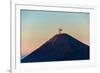 Mount Semeru at Dawn, Bromo Tengger Semeru NP, East Java, Indonesia-Keren Su-Framed Photographic Print