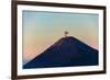 Mount Semeru at Dawn, Bromo Tengger Semeru NP, East Java, Indonesia-Keren Su-Framed Photographic Print