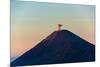 Mount Semeru at Dawn, Bromo Tengger Semeru NP, East Java, Indonesia-Keren Su-Mounted Photographic Print