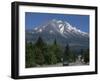 Mount Shasta, a Dormant Volcano with Glaciers, 14161 Ft High, California-Tony Waltham-Framed Photographic Print