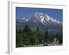 Mount Shasta, a Dormant Volcano with Glaciers, 14161 Ft High, California-Tony Waltham-Framed Photographic Print