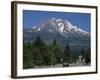 Mount Shasta, a Dormant Volcano with Glaciers, 14161 Ft High, California-Tony Waltham-Framed Photographic Print