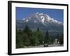 Mount Shasta, a Dormant Volcano with Glaciers, 14161 Ft High, California-Tony Waltham-Framed Photographic Print