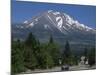 Mount Shasta, a Dormant Volcano with Glaciers, 14161 Ft High, California-Tony Waltham-Mounted Photographic Print