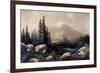 Mount Shasta, California-Thomas Hill-Framed Giclee Print