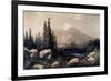 Mount Shasta, California-Thomas Hill-Framed Giclee Print