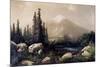 Mount Shasta, California-Thomas Hill-Mounted Giclee Print