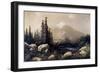 Mount Shasta, California-Thomas Hill-Framed Giclee Print