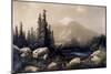 Mount Shasta, California-Thomas Hill-Mounted Giclee Print