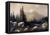 Mount Shasta, California-Thomas Hill-Framed Stretched Canvas