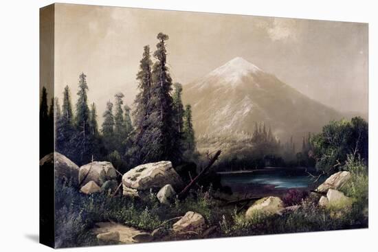 Mount Shasta, California-Thomas Hill-Stretched Canvas