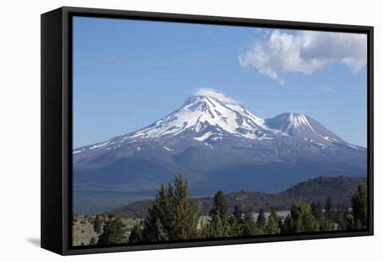 Mount Shasta - Cascade Range - Siskiyou County, California-Carol Highsmith-Framed Stretched Canvas