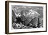 Mount Shasta, Northern Peak of the Sierra Nevada, California, USA, C1870-null-Framed Giclee Print