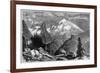 Mount Shasta, Northern Peak of the Sierra Nevada, California, USA, C1870-null-Framed Giclee Print