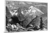 Mount Shasta, Northern Peak of the Sierra Nevada, California, USA, C1870-null-Mounted Giclee Print