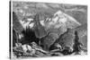 Mount Shasta, Northern Peak of the Sierra Nevada, California, USA, C1870-null-Stretched Canvas