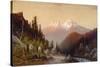 Mount Shasta-Frederick Schafer-Stretched Canvas