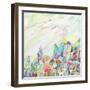 Mount Shishaldin-Lauren Moss-Framed Giclee Print