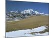 Mount Shishaoangma, 8038M, Tibet, China-Gavin Hellier-Mounted Photographic Print