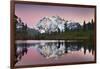 Mount Shukan Reflection II-Alan Majchrowicz-Framed Art Print