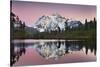 Mount Shukan Reflection II-Alan Majchrowicz-Stretched Canvas