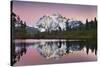 Mount Shukan Reflection II-Alan Majchrowicz-Stretched Canvas
